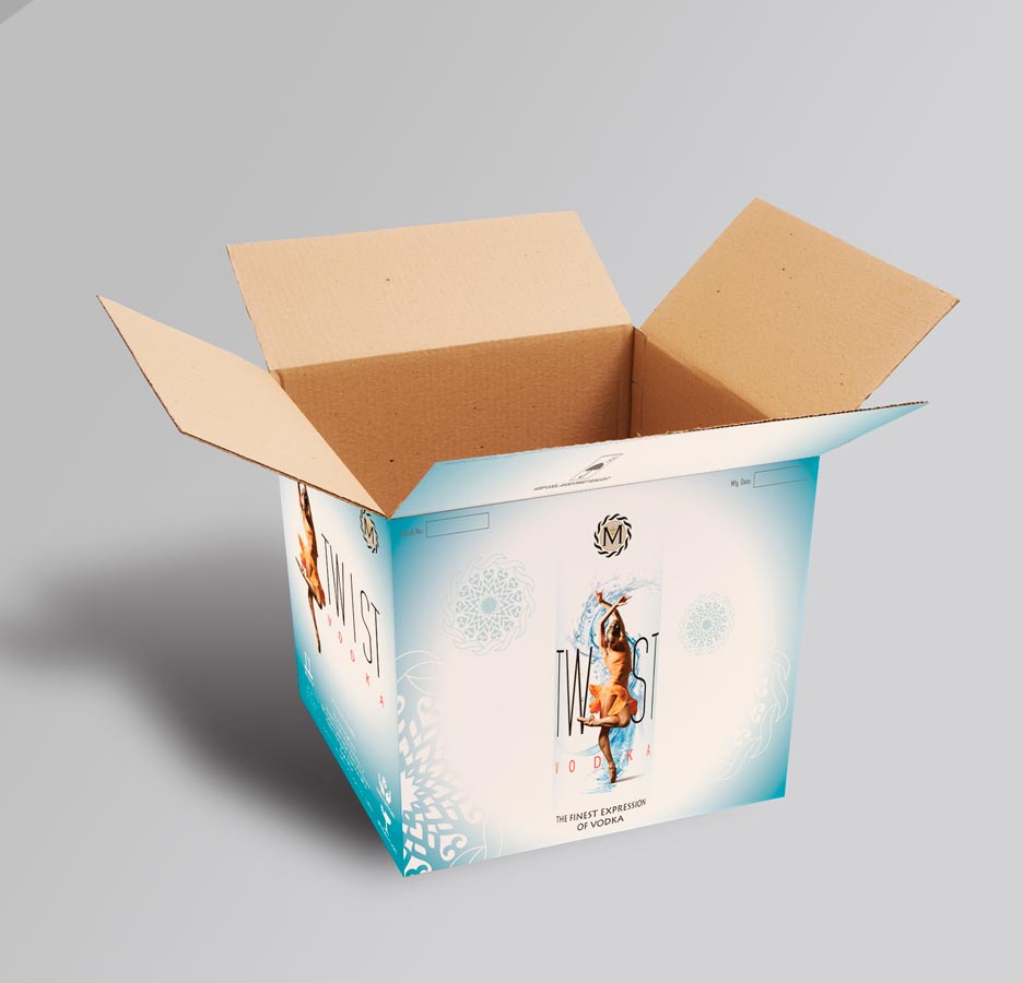 Twist Vodka Package Design