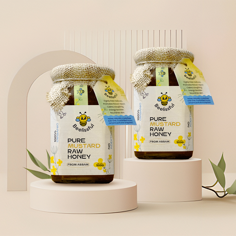 Beelissful - Raw Mustard Honey