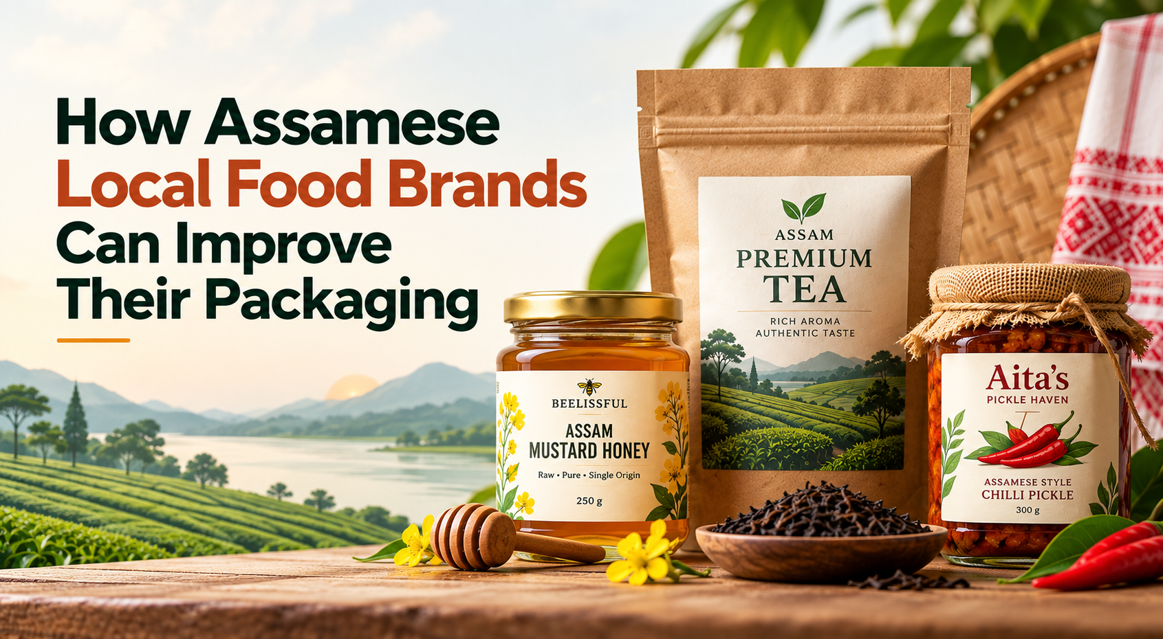 How Assamese Local Food Brands Can Improve Their Packaging